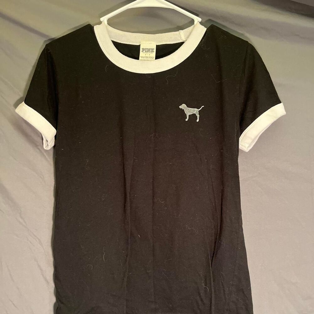 Victoria-s-secret Women's Black T-shirt
